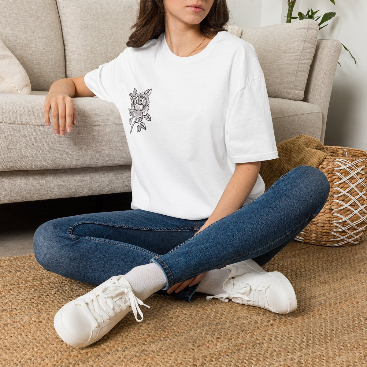 Unisex T‑Shirt — Rose